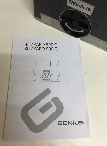 manual de motor corredera genius blizzard 900