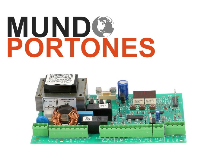 central para porton batiente FAAC