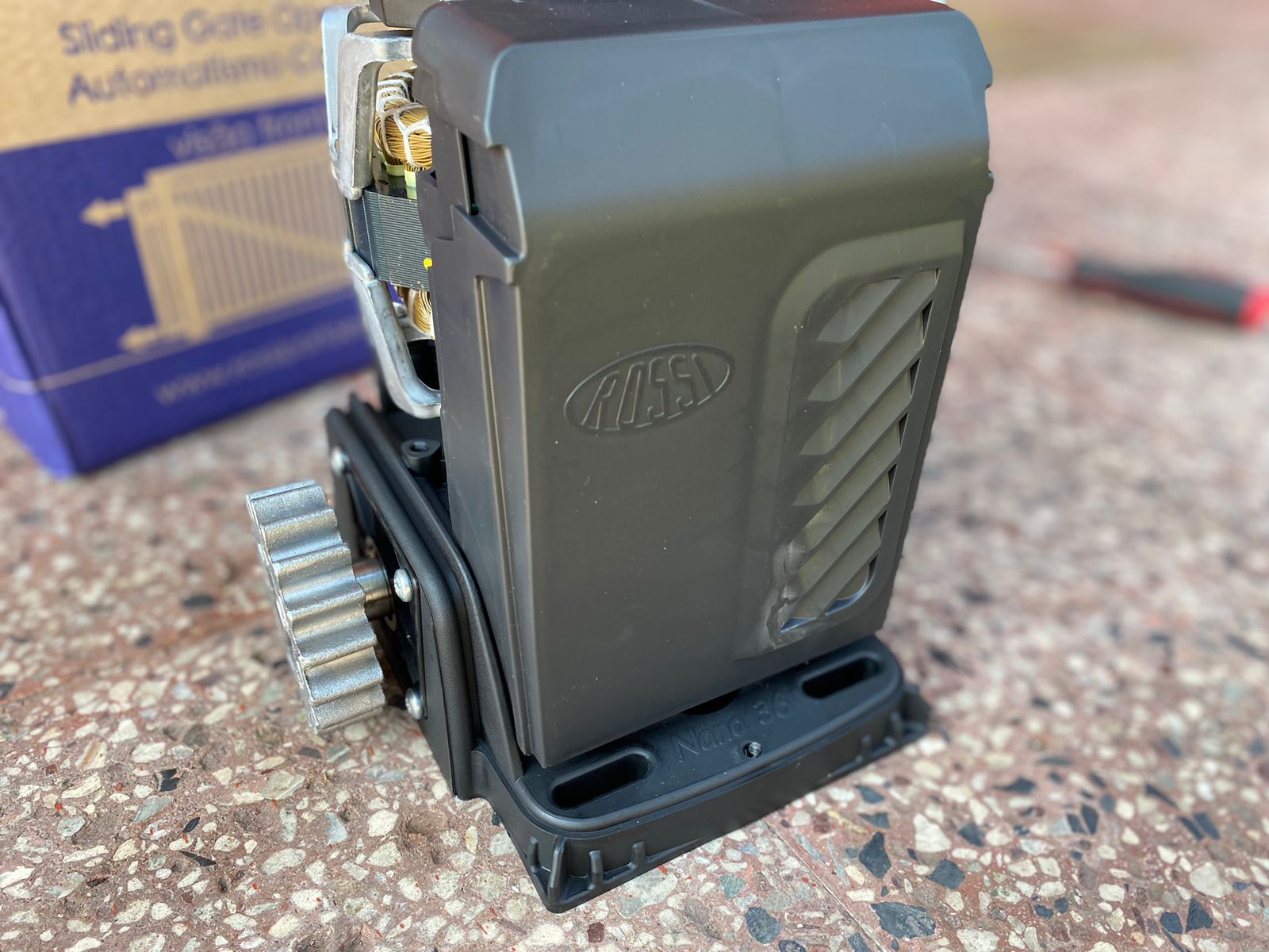 costado frontal ROSSI DZ4 NITRO 36 sin tapa