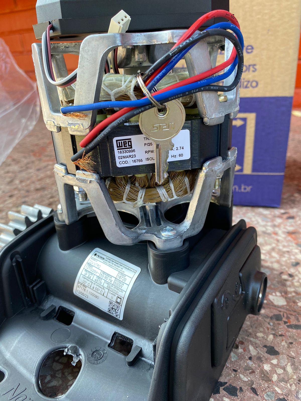 costado motor corredera ROSSI DZ4 NITRO