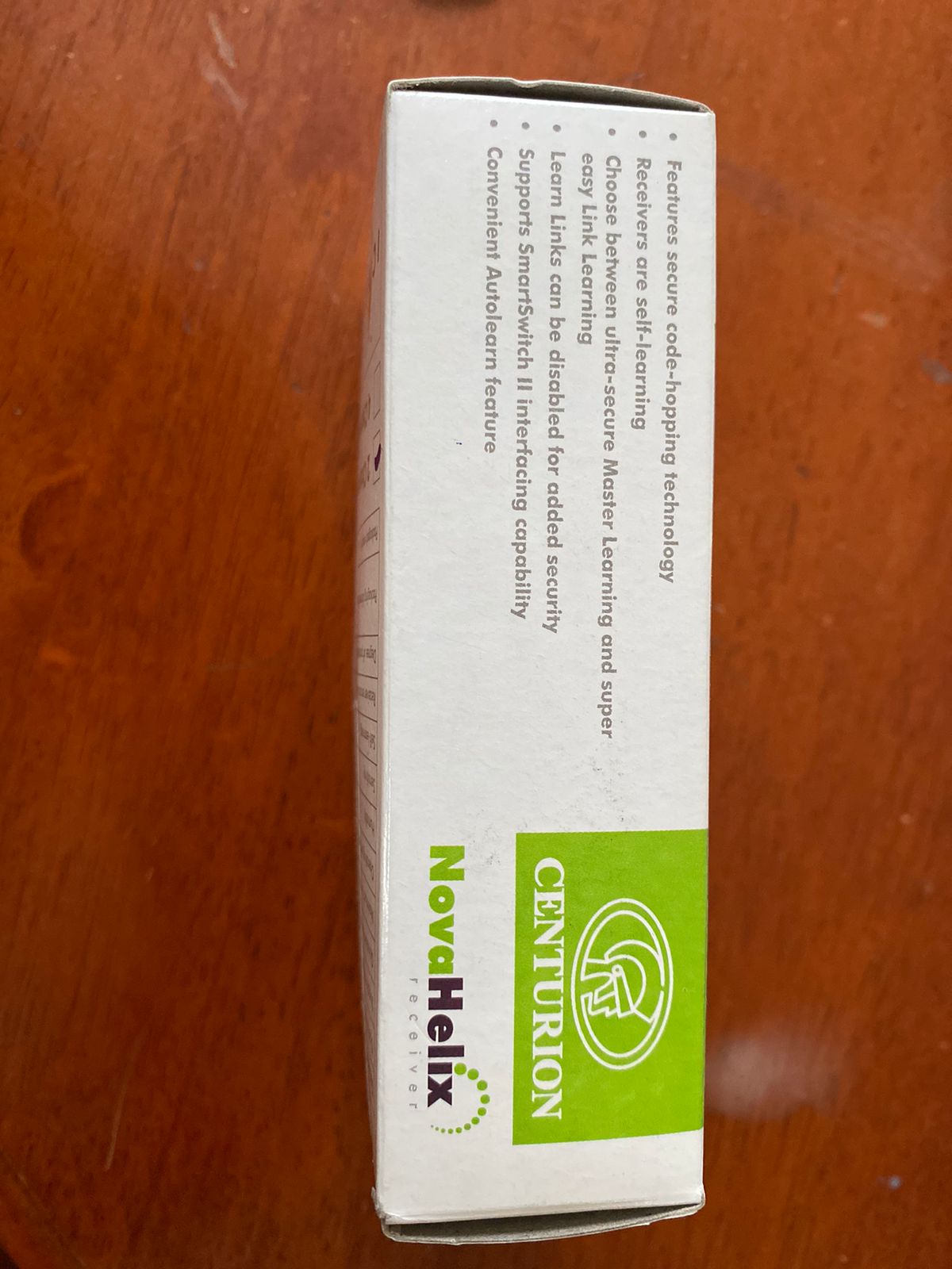 receptora de frecuencia centurion nova helix costado lateral en caja