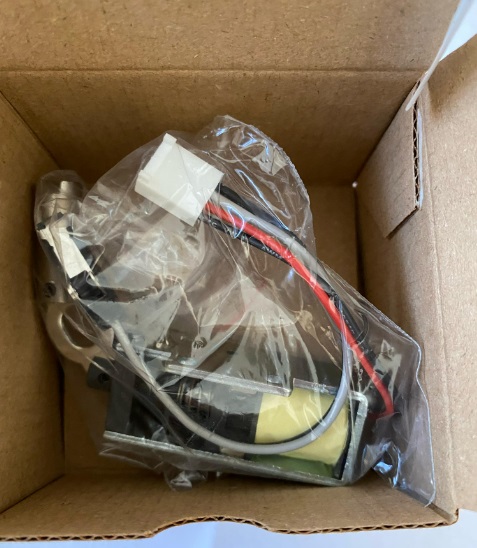 grupo solenoide FAAC C720-271 abierto en su caja