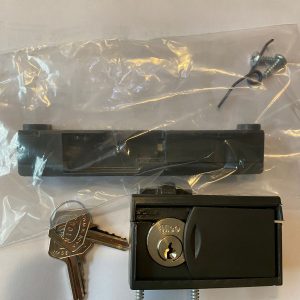 palanca desbloqueo y cilindro con llave nice para motores corredera