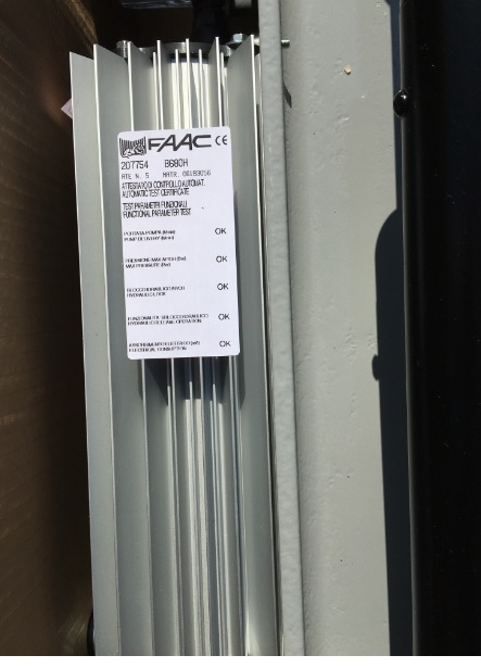 barrera automatica faac B680H - Imagen 9