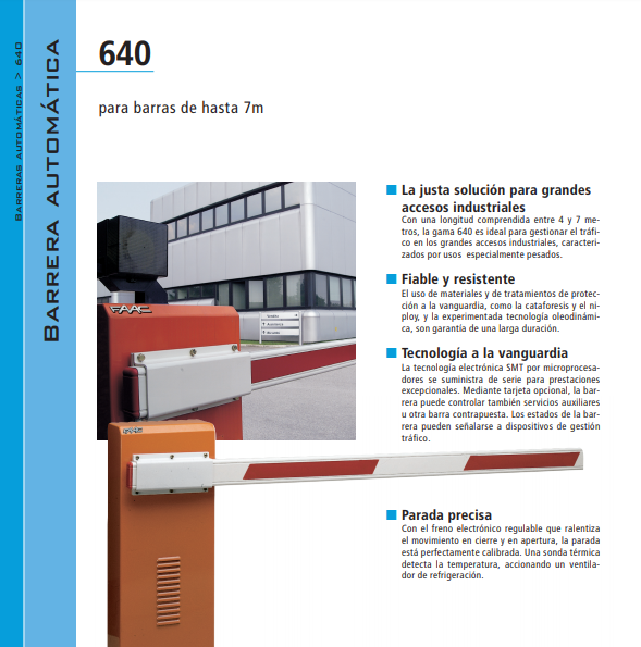 barrera automatica FAAC 640 - Imagen 2