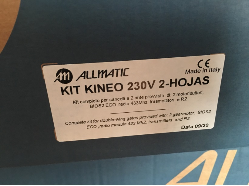 motor doble batiente ALLMATIC KINEO - Imagen 4