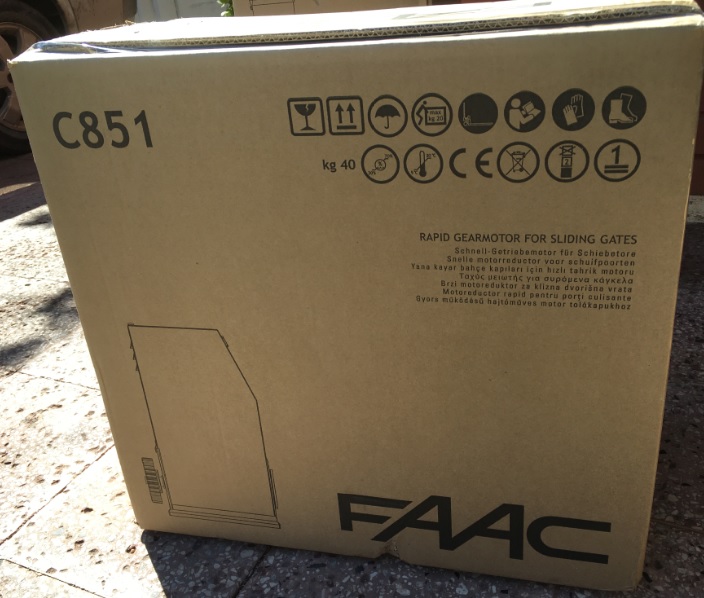 Motor corredera FAAC C851 - Imagen 4