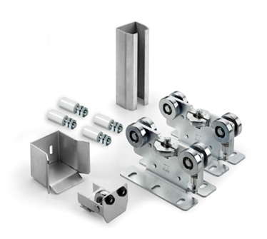 accesorios para porton sin riel con capacidad hasta 300kg